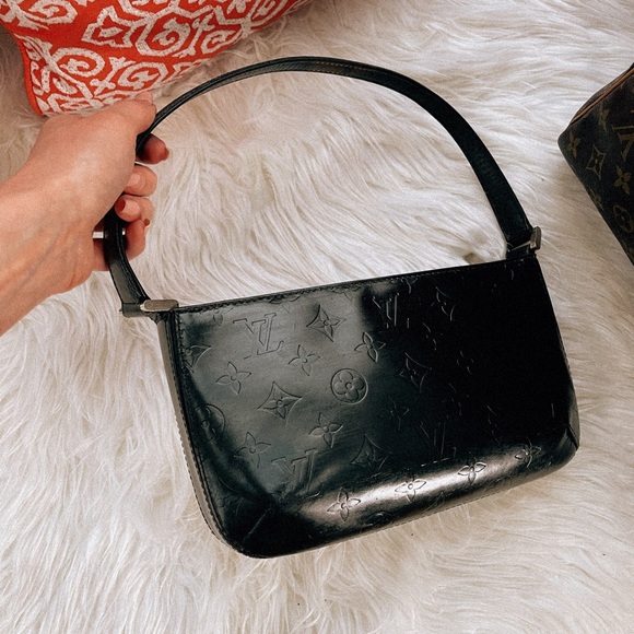 Louis Vuitton vernis black shoulder bag mat fowler - Picture 3 of 15